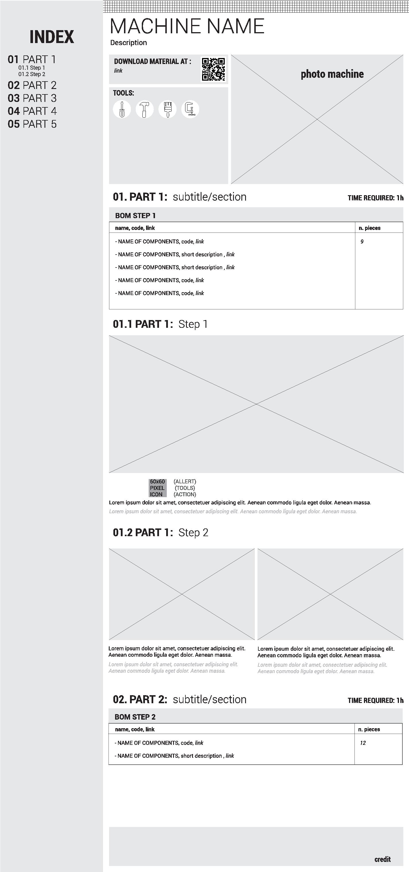 Machine Assembly Instruction